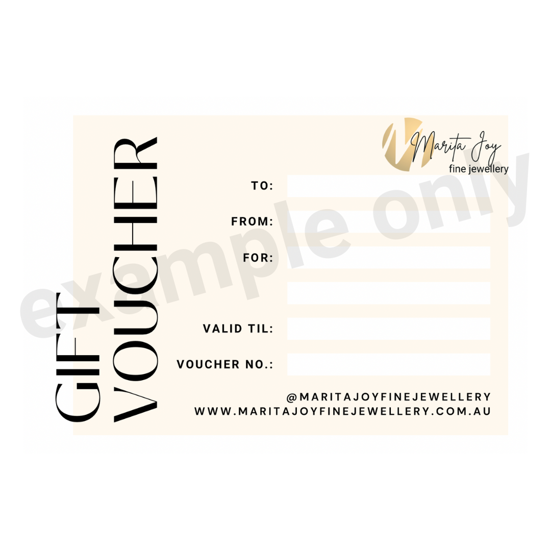 Marita Joy Fine Jewellery Gift Voucher